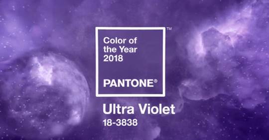 미국 색채 전문기업 팬톤(PANTONE)이 지난 7일 '2018년 올해의 색'을 발표하면서 국내 유통가의 주목을 받고 있다. 2018년의 색인 '울트라 바이올렛(Ultra Violet)'